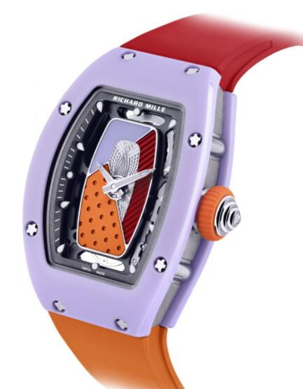 Review Richard Mille RM 07-01 Automatic Coloured Ceramics Pastel Lavender Replica Watch - Click Image to Close